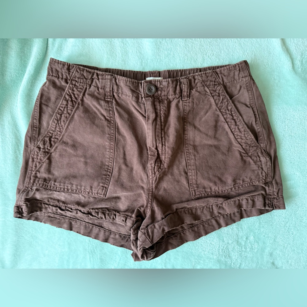 Aerie Brown Wander Shorts